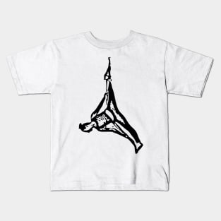 Aerialist Aerial Sling Hammock Female Kids T-Shirt